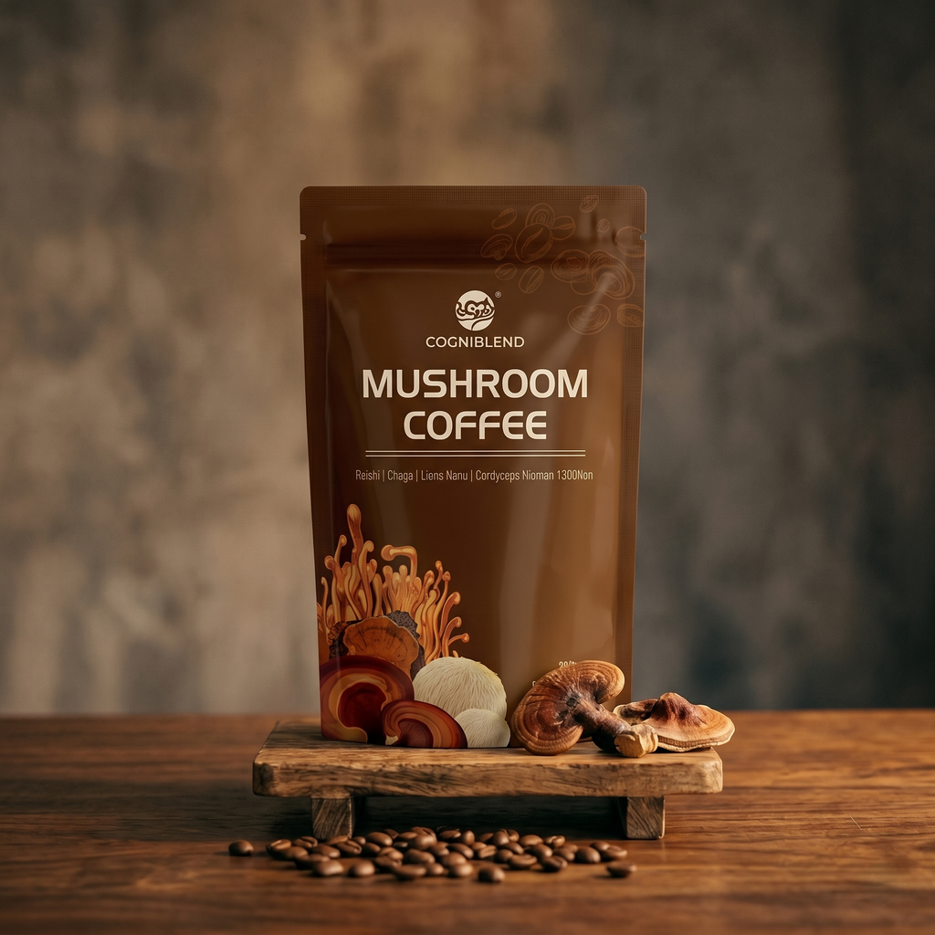Mushroom coffee